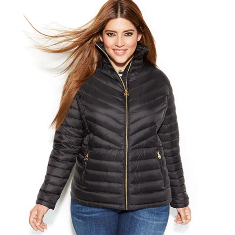 michael michael kors packable puffer jacket|michael kors packable down jacket.